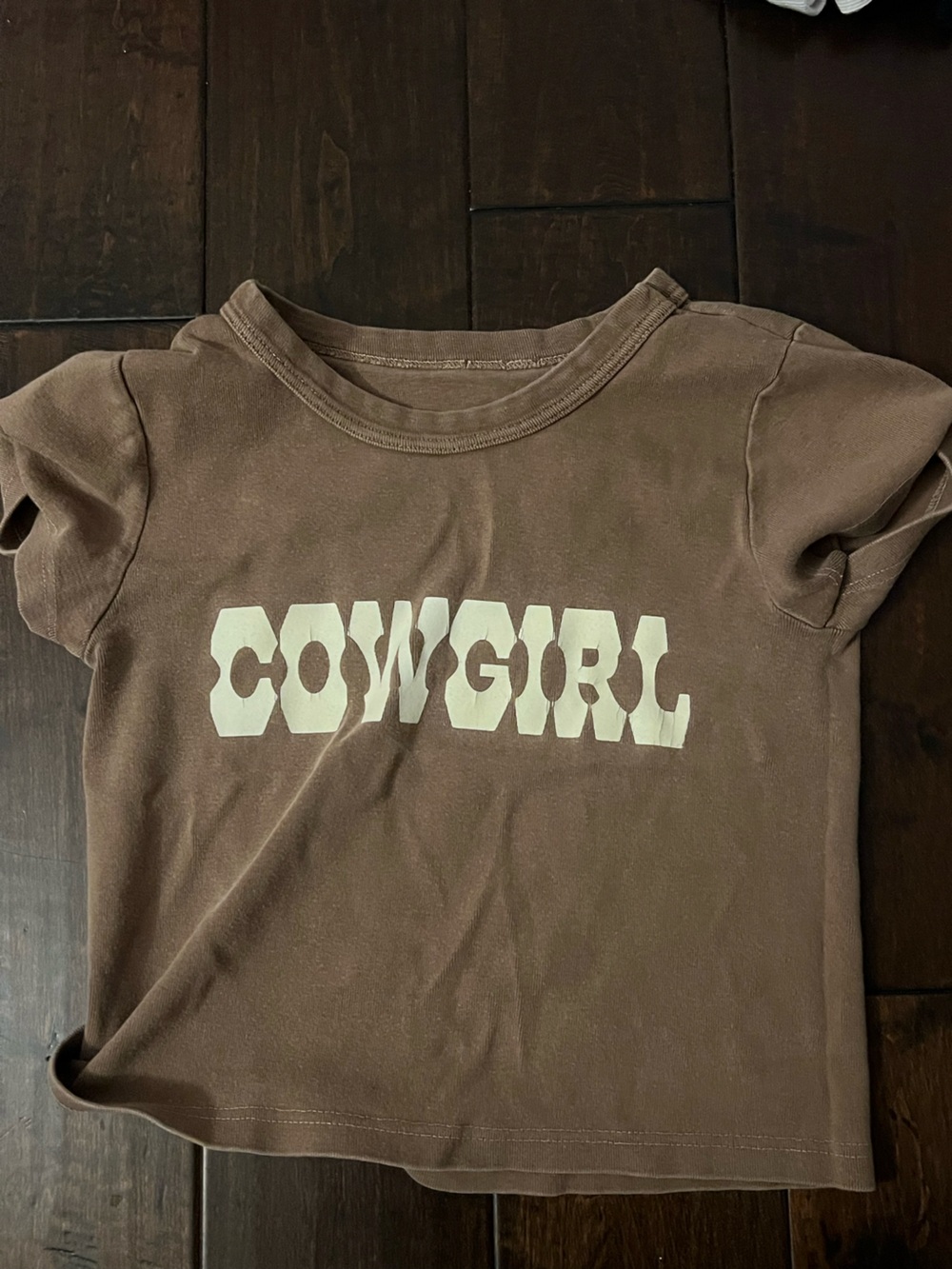 Brandy Melville Cowgirl Graphic Tee -